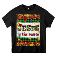 Black Christmas Jesus Is The Reason Heavy Core Tee - Artiststas