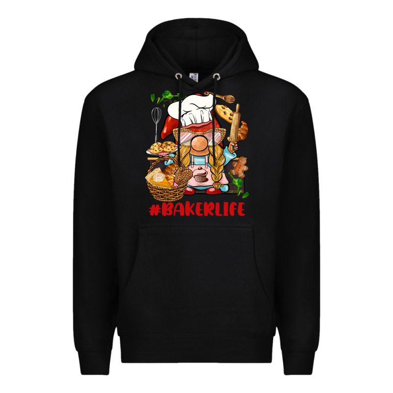 Baker Life Gnome Premium Hoodie by BarkalooDesign | Teevron