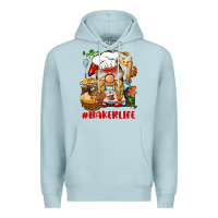 Blue Mist baker life gnome Premium Hoodie - BarkalooDesign