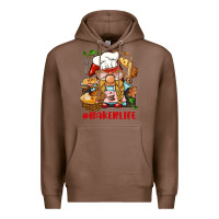 Chestnut baker life gnome Premium Hoodie - BarkalooDesign