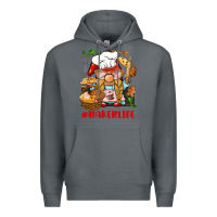 Rock baker life gnome Premium Hoodie - BarkalooDesign