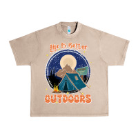 French Oak life is better outdoors Urban Heavy Tee - JahusDesignShop