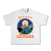 Lunar Rock life is better outdoors Urban Heavy Tee - JahusDesignShop