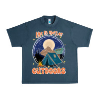 Midnight Navy life is better outdoors Urban Heavy Tee - JahusDesignShop