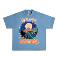 Pebble Blue life is better outdoors Urban Heavy Tee - JahusDesignShop