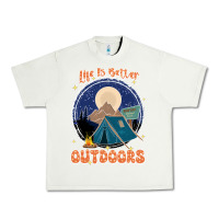 Pistachio life is better outdoors Urban Heavy Tee - JahusDesignShop