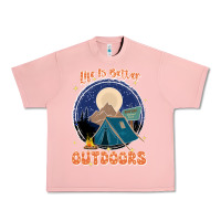 Salmon life is better outdoors Urban Heavy Tee - JahusDesignShop