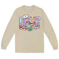 Mushroom love nurse Long Sleeve Tee - BundleAndBundleShop