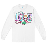 White love nurse Long Sleeve Tee - BundleAndBundleShop