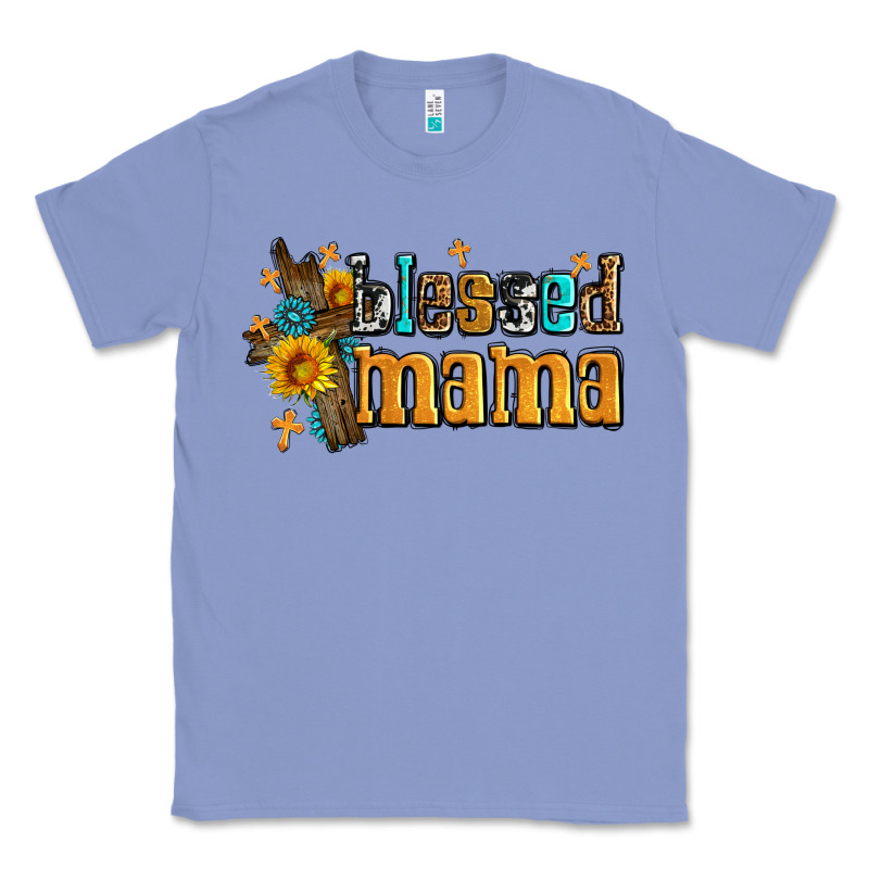 Blessed Mama Classic Tee by AdoDesignShop | Teevron