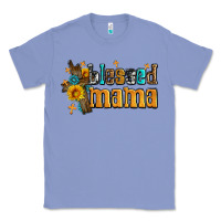 Colony Blue blessed mama Classic Tee - AdoDesignShop