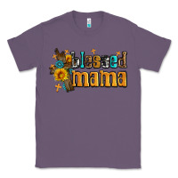 Lavender blessed mama Classic Tee - AdoDesignShop