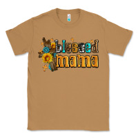 Toasted Coconut blessed mama Classic Tee - AdoDesignShop