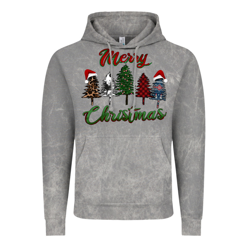 Merry Christmas Trees Vintage Hoodie by RanaPortraitStore | Teevron
