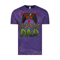 Cloud Purple gamer dad Vintage Tee - HRA Design Shop