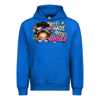 Cobalt 80s made 90s raised messy bun Urban Hoodie - texasbilliewilder