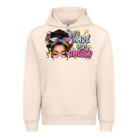 Sandshell 80s made 90s raised messy bun Urban Hoodie - texasbilliewilder