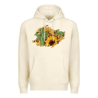 Sandshell cactus leopard sunflower glitter  patch Premium Hoodie - AdoDesignShop
