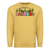 Antique Gold god says you are unique Premium Sweatshirt - MaliasSmallBusiness
