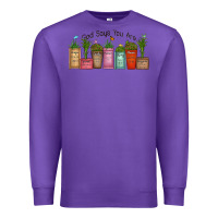Purple god says you are unique Premium Sweatshirt - MaliasSmallBusiness