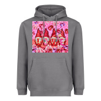 Storm love gnomies with gift boxes Heavyweight Hoodie - NancyCooperArtShop
