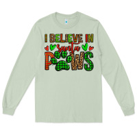 Matcha i believe in santa paws christmas Long Sleeve Tee - Jasminsmagicworld