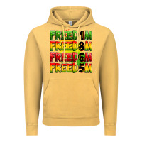 Vintage Mustard Freedom 1865 Vintage Hoodie - Zillion Design Studio