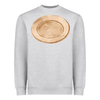 Heather Grey plate fa element Heavyweight Sweatshirt - FaDigitalArtStudio
