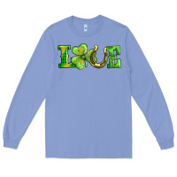 Colony Blue love with horseshoe Long Sleeve Tee - AdoDesignShop
