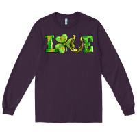 Plum love with horseshoe Long Sleeve Tee - AdoDesignShop