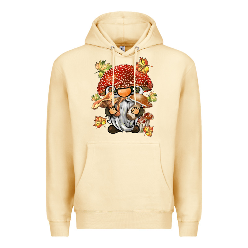 Mushroom Gnome Premium Hoodie by BarkalooDesign | Teevron