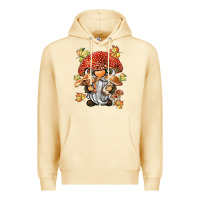 Pina Colada mushroom gnome Premium Hoodie - BarkalooDesign