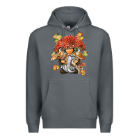 Rock mushroom gnome Premium Hoodie - BarkalooDesign