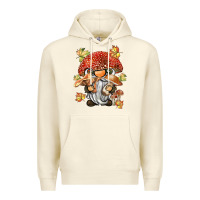 Sandshell mushroom gnome Premium Hoodie - BarkalooDesign
