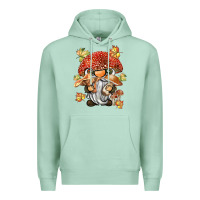Seafoam mushroom gnome Premium Hoodie - BarkalooDesign