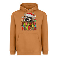 Meerkat lets get trashed with raccoon Heavyweight Hoodie - MaliasSmallBusiness