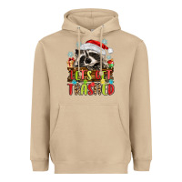 Mushroom lets get trashed with raccoon Heavyweight Hoodie - MaliasSmallBusiness