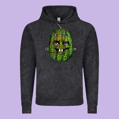 Leopard Pumpkin Frankestein Vintage Hoodie Designed By Ranaportraitstore
