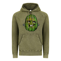 Vintage Olive leopard pumpkin frankestein Vintage Hoodie - RanaPortraitStore