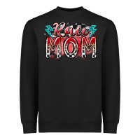 Black race mom Heavyweight Sweatshirt - RacoonDesign