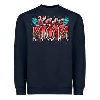 Navy race mom Heavyweight Sweatshirt - RacoonDesign