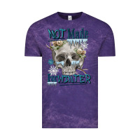 Cloud Purple not made for winter skull Vintage Tee - FaDigitalArtStudio