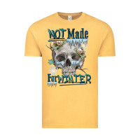Vintage Mustard not made for winter skull Vintage Tee - FaDigitalArtStudio