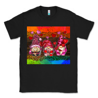 Black valentines day gnome Classic Tee - AdoDesignShop