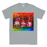 Heather Grey valentines day gnome Classic Tee - AdoDesignShop