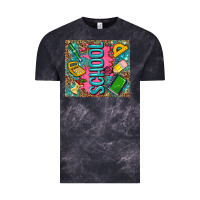 Cloud Black teacher  School Vintage Tee - AdoDesignShop
