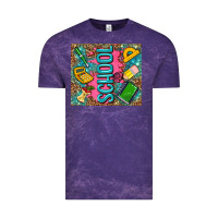 Cloud Purple teacher  School Vintage Tee - AdoDesignShop