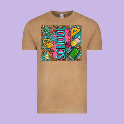 Teacher  School Vintage Tee Designed By Adodesignshop
