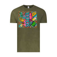 Vintage Olive teacher  School Vintage Tee - AdoDesignShop