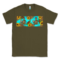 Army Green skeleton coffee and coffee plants 11 oz Classic Tee - Artiststas